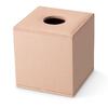 Cubo Polipiel Beige Dispensador Toallitas